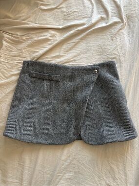 coperni herringbone micro skirt